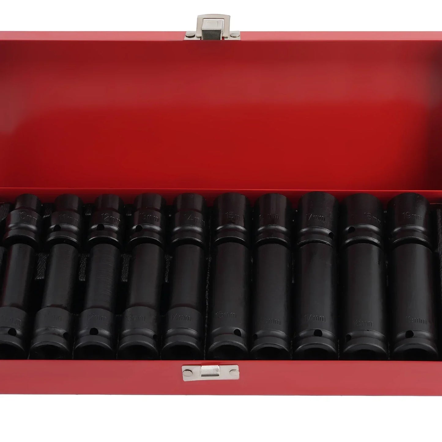 Zestaw 20 głębokich nasadek udarowych 1/2 cala 10–19 mm