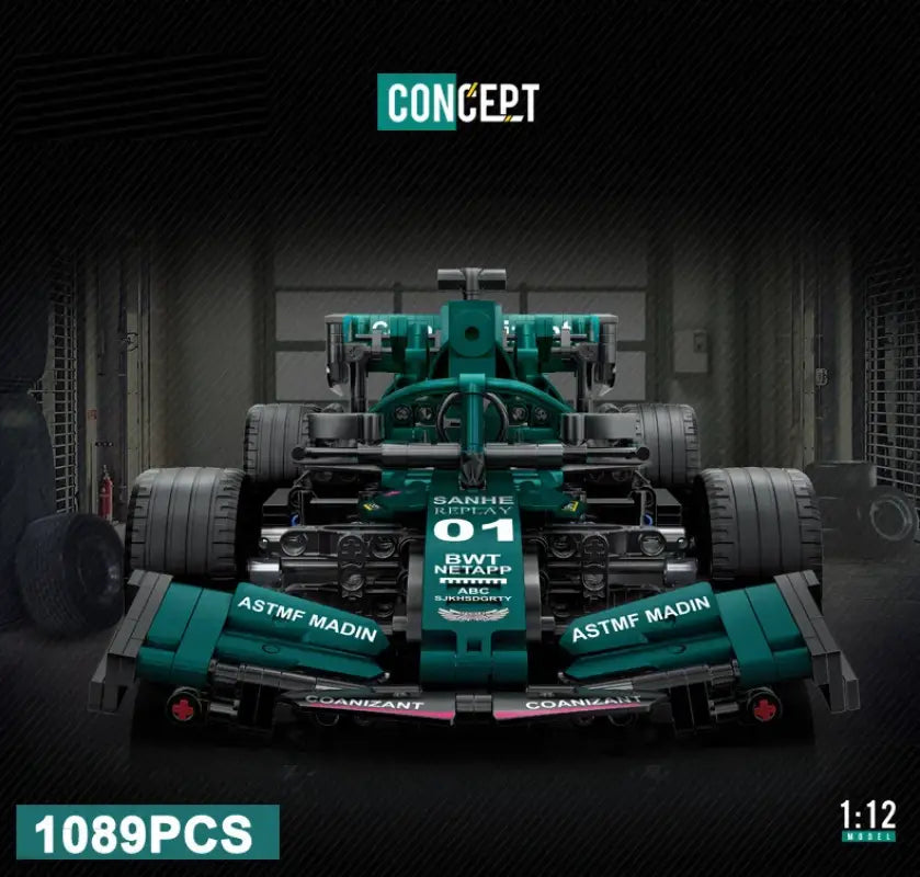 High-Tech Klocki F1 Formula 1 – Zdalnie Sterowany Model Wyścigowy dla Ekspertów