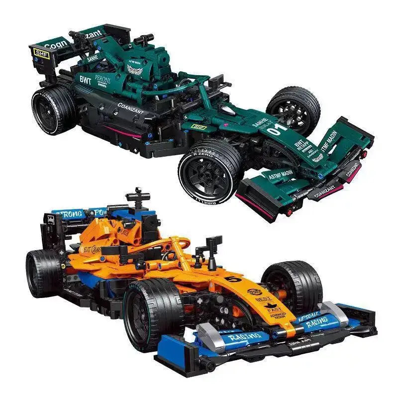 High-Tech Klocki F1 Formula 1 – Zdalnie Sterowany Model Wyścigowy dla Ekspertów
