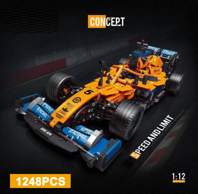 High-Tech Klocki F1 Formula 1 – Zdalnie Sterowany Model Wyścigowy dla Ekspertów