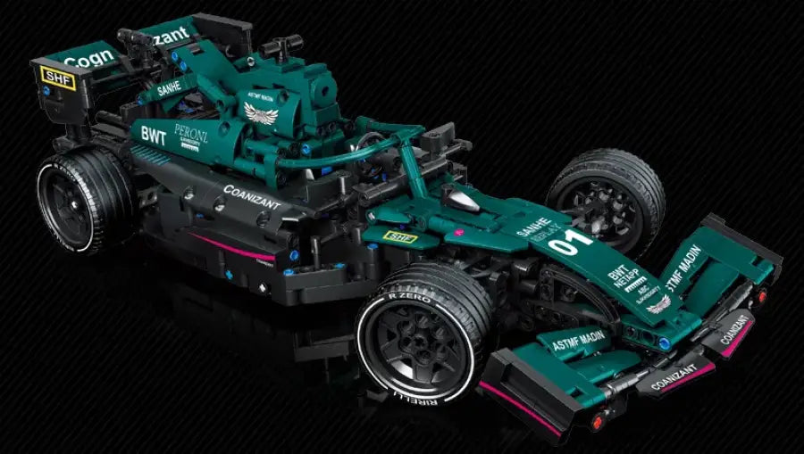 High-Tech Klocki F1 Formula 1 – Zdalnie Sterowany Model Wyścigowy dla Ekspertów