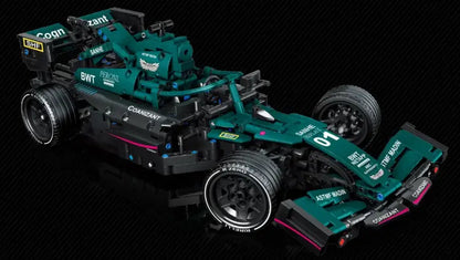 High-Tech Klocki F1 Formula 1 – Zdalnie Sterowany Model Wyścigowy dla Ekspertów