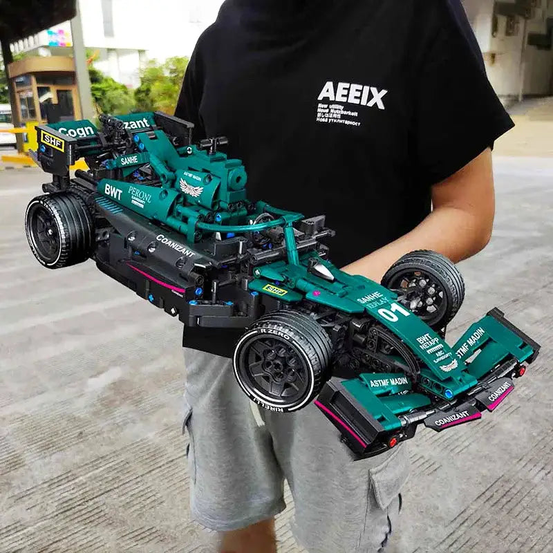High-Tech Klocki F1 Formula 1 – Zdalnie Sterowany Model Wyścigowy dla Ekspertów