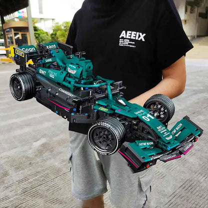 High-Tech Klocki F1 Formula 1 – Zdalnie Sterowany Model Wyścigowy dla Ekspertów