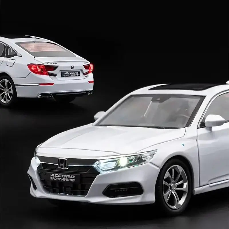 Honda Accord 1:24 Model Metalowy z Dźwiękiem i Światłem