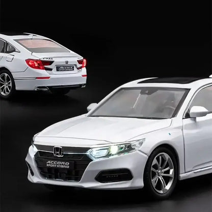 Honda Accord 1:24 Model Metalowy z Dźwiękiem i Światłem