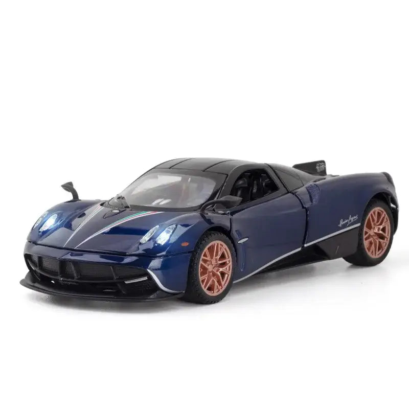 Huayra Dinastia 1:32 – Metalowy Model Samochodu Wyścigowego z Efektami Dźwiękowymi i Świetlnymi Zabawka Kolekcjonerska