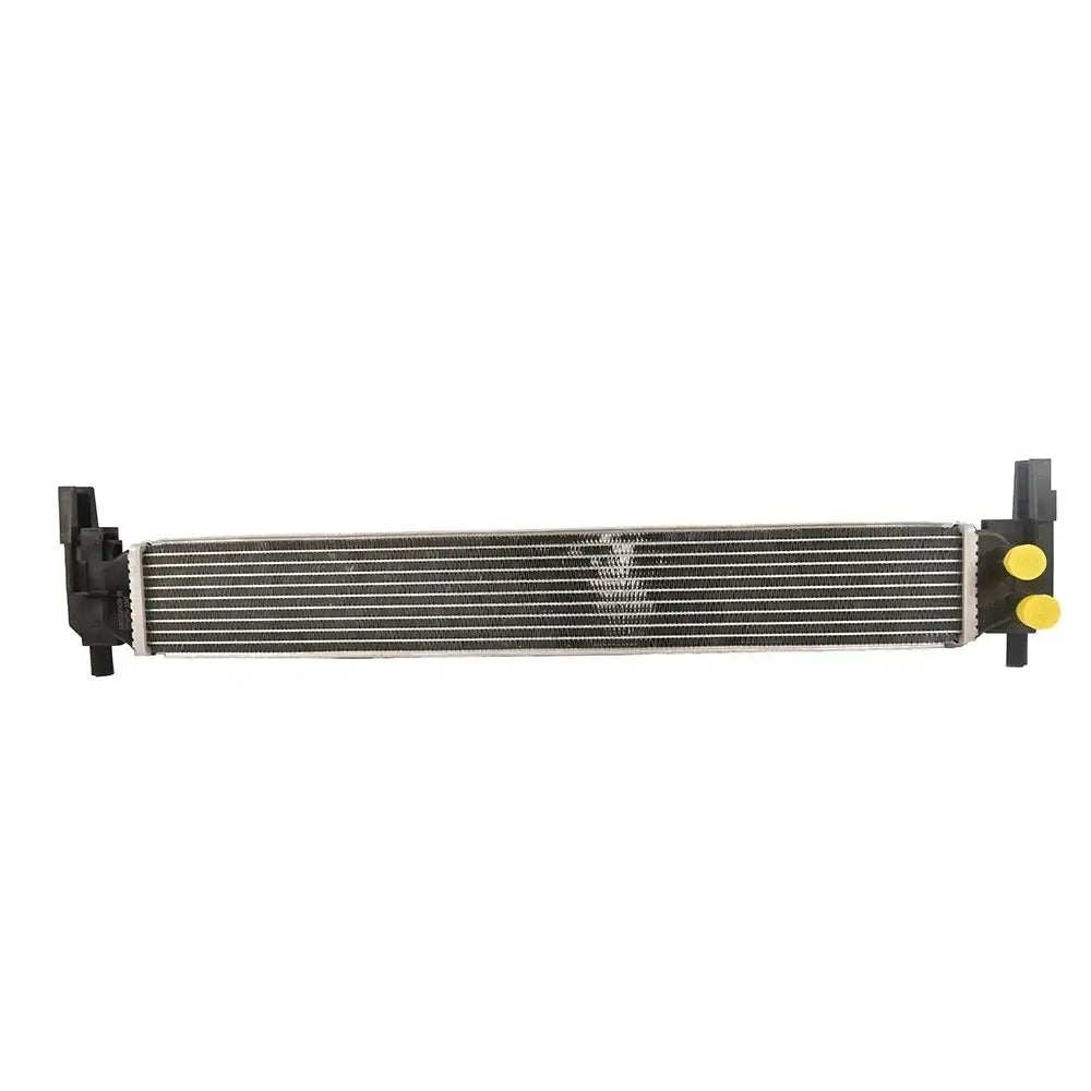 Czarno-srebrny chłodnica intercoolera ap01 z żółtymi korkami do audi a1 vw polo seat ibiza skoda 6c0121253b 6r0145805e 6r0145805h tdi diesel