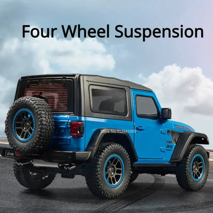 Rubicon Mipon SUV 1:18 – Metalowy Model z Otwieranymi Drzwiami i Zawieszeniem na Czterech Kołach