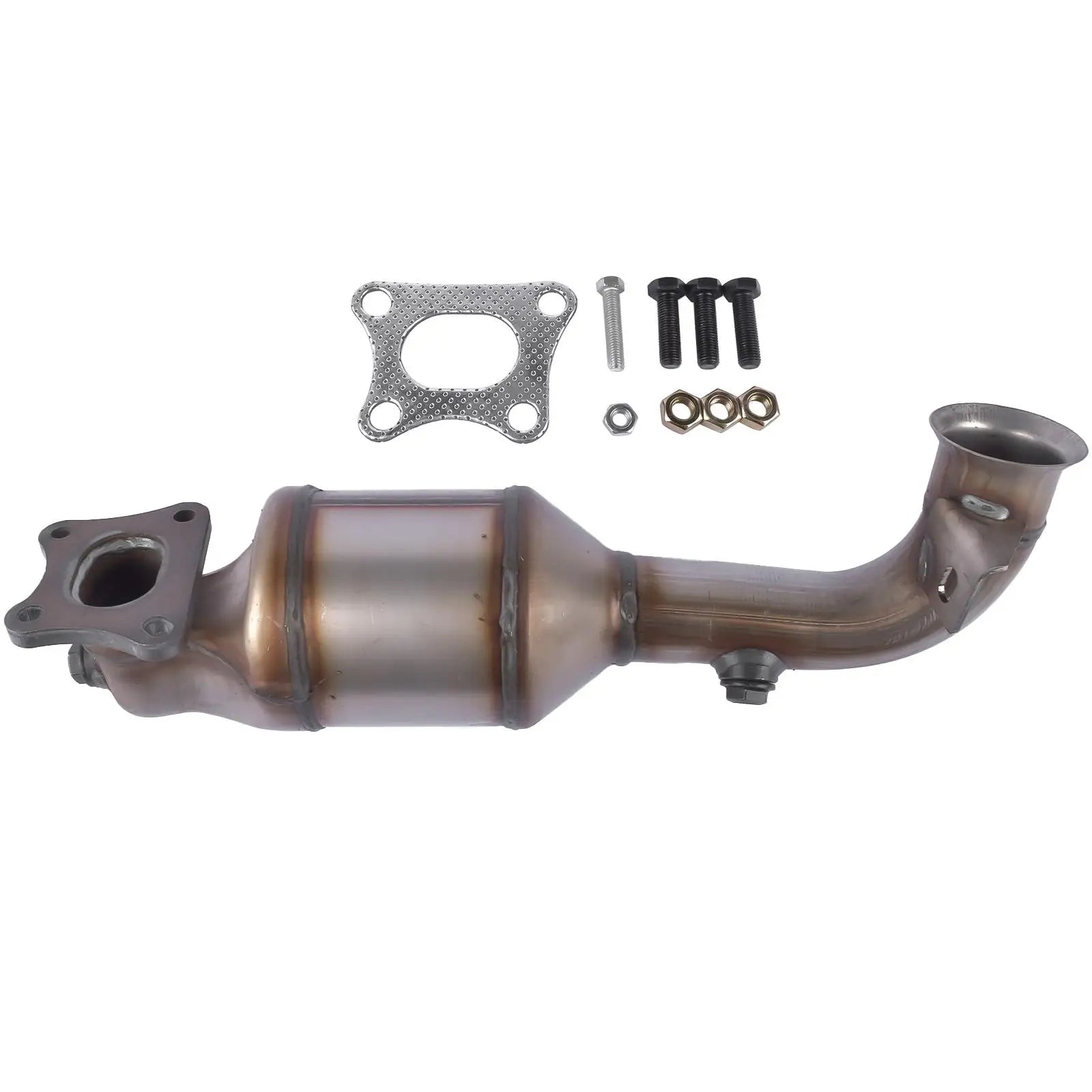 Bronze catalytic converter ap02 with gasket and hardware for peugeot and citroen models bm91784h eccn1159ta