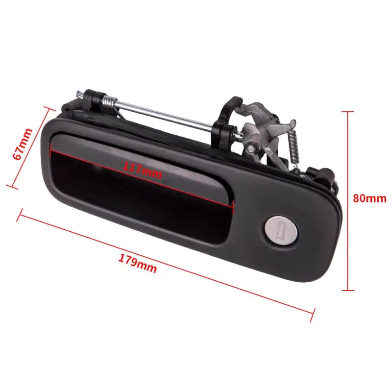 Klamka Zamka Klapy Bagażnika + 2 Klucze do VW Caddy MK III 2004-2015 | Pasuje do Golf Lupo Polo Seat Arosa Ford Galaxy