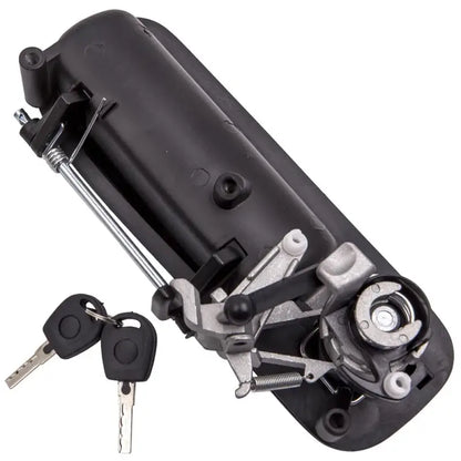 Klamka Zamka Klapy Bagażnika + 2 Klucze do VW Caddy MK III 2004-2015 | Pasuje do Golf Lupo Polo Seat Arosa Ford Galaxy