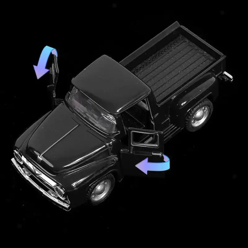 Klasyczny Pickup 1:32 – Metalowy Model Samochodu Z Mechanizmem Cofania