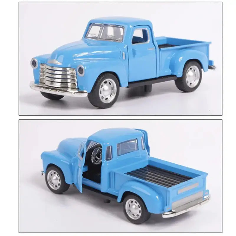 Klasyczny Pickup 1:32 – Metalowy Model Samochodu Z Mechanizmem Cofania
