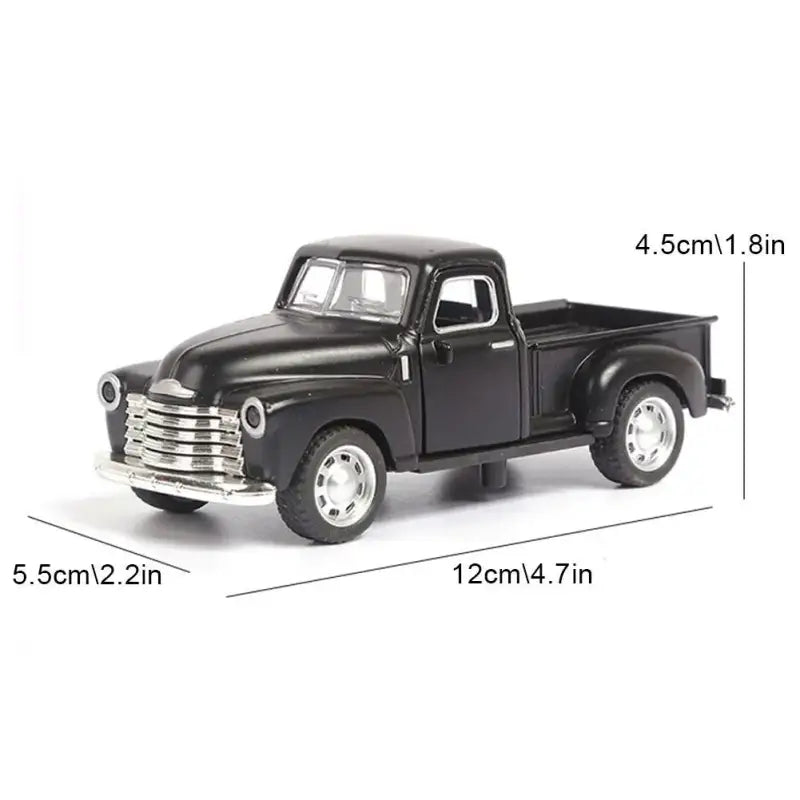 Klasyczny Pickup 1:32 – Metalowy Model Samochodu Z Mechanizmem Cofania