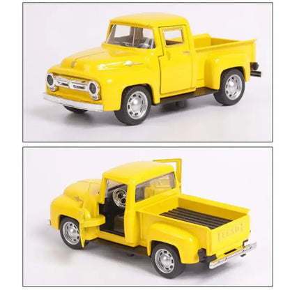 Klasyczny Pickup 1:32 – Metalowy Model Samochodu Z Mechanizmem Cofania