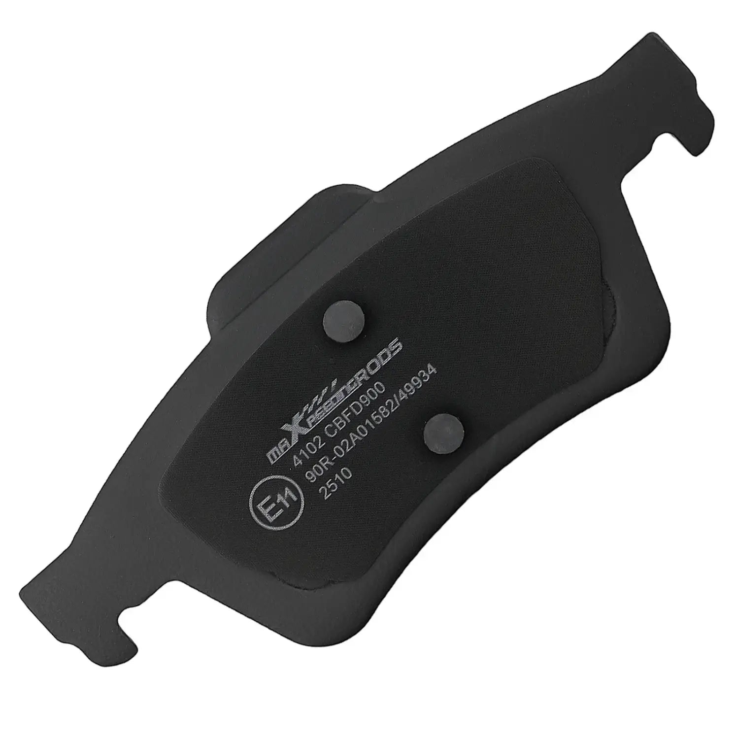 Czarny ceramiczny powlekany tylny klocki hamulcowe z wytłoczoną marką do renault megane ii stufenheck 2003 2023
