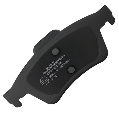 Czarny ceramiczny powlekany tylny klocki hamulcowe z wytłoczoną marką do renault megane ii stufenheck 2003 2023