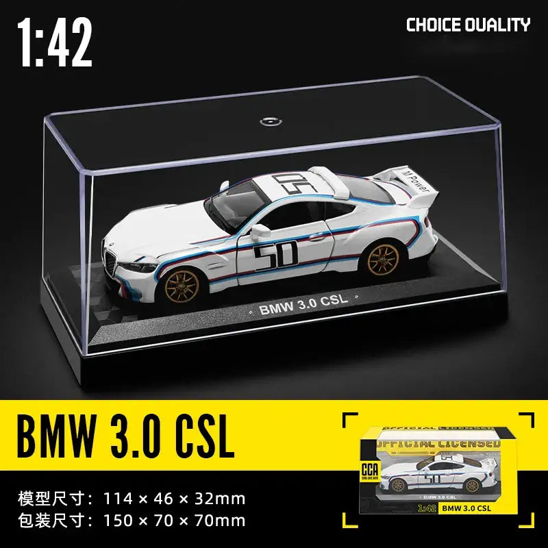 Kolekcjonerskie Modele BMW M6 GT3 Lamborghini Maserati McLaren Land Rover i Mercedes-Benz 1:36~1:47 z Akrylową Gablotą