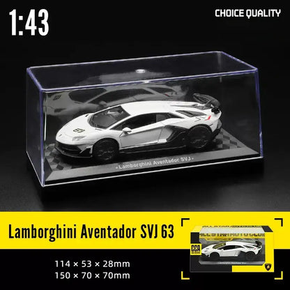 Kolekcjonerskie Modele BMW M6 GT3 Lamborghini Maserati McLaren Land Rover i Mercedes-Benz 1:36~1:47 z Akrylową Gablotą