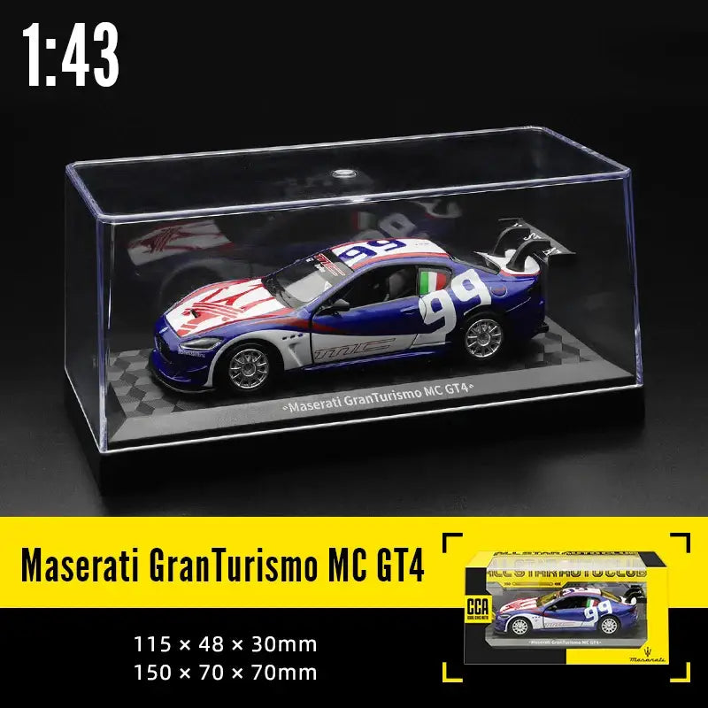 Kolekcjonerskie Modele BMW M6 GT3 Lamborghini Maserati McLaren Land Rover i Mercedes-Benz 1:36~1:47 z Akrylową Gablotą