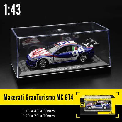 Kolekcjonerskie Modele BMW M6 GT3 Lamborghini Maserati McLaren Land Rover i Mercedes-Benz 1:36~1:47 z Akrylową Gablotą