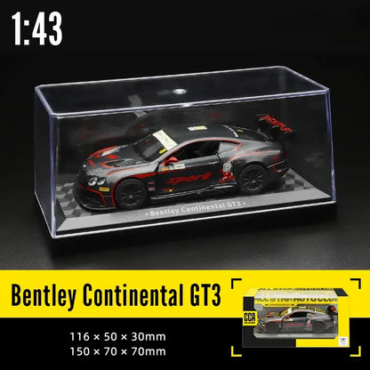 Kolekcjonerskie Modele BMW M6 GT3 Lamborghini Maserati McLaren Land Rover i Mercedes-Benz 1:36~1:47 z Akrylową Gablotą