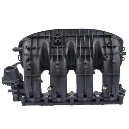 Czarny plastikowy kolektor ssący ap01 z żebrowaniem i portami cylindrycznymi do 0t gasline 06k133201k 06k133201p