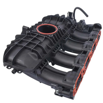 Czarny plastikowy kolektor dolotowy ap01 z czerwonymi gumowymi uszczelkami do silników 06k133201k 06k133201p 0t gasline