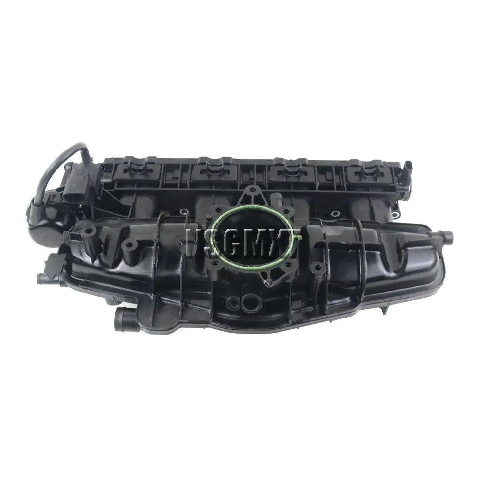 Czarny plastikowy kolektor dolotowy audi a4 quattro audi a5 quattro 06h133201at 06h133201an z centralnym otworem