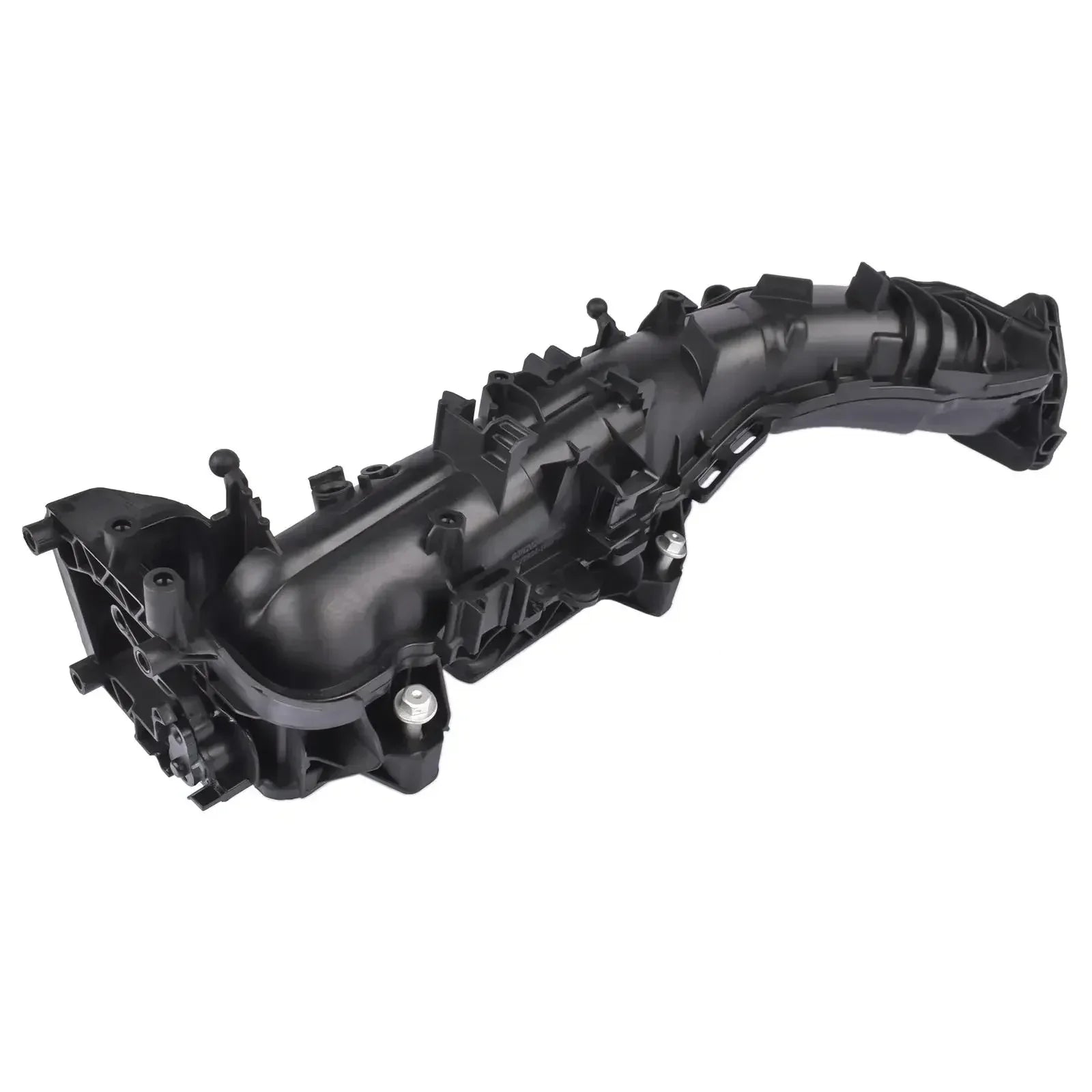 Czarny plastikowy kolektor dolotowy ap03 zintegrowany z metalowymi śrubami do bmw serii 2 f45 f46 active tourer