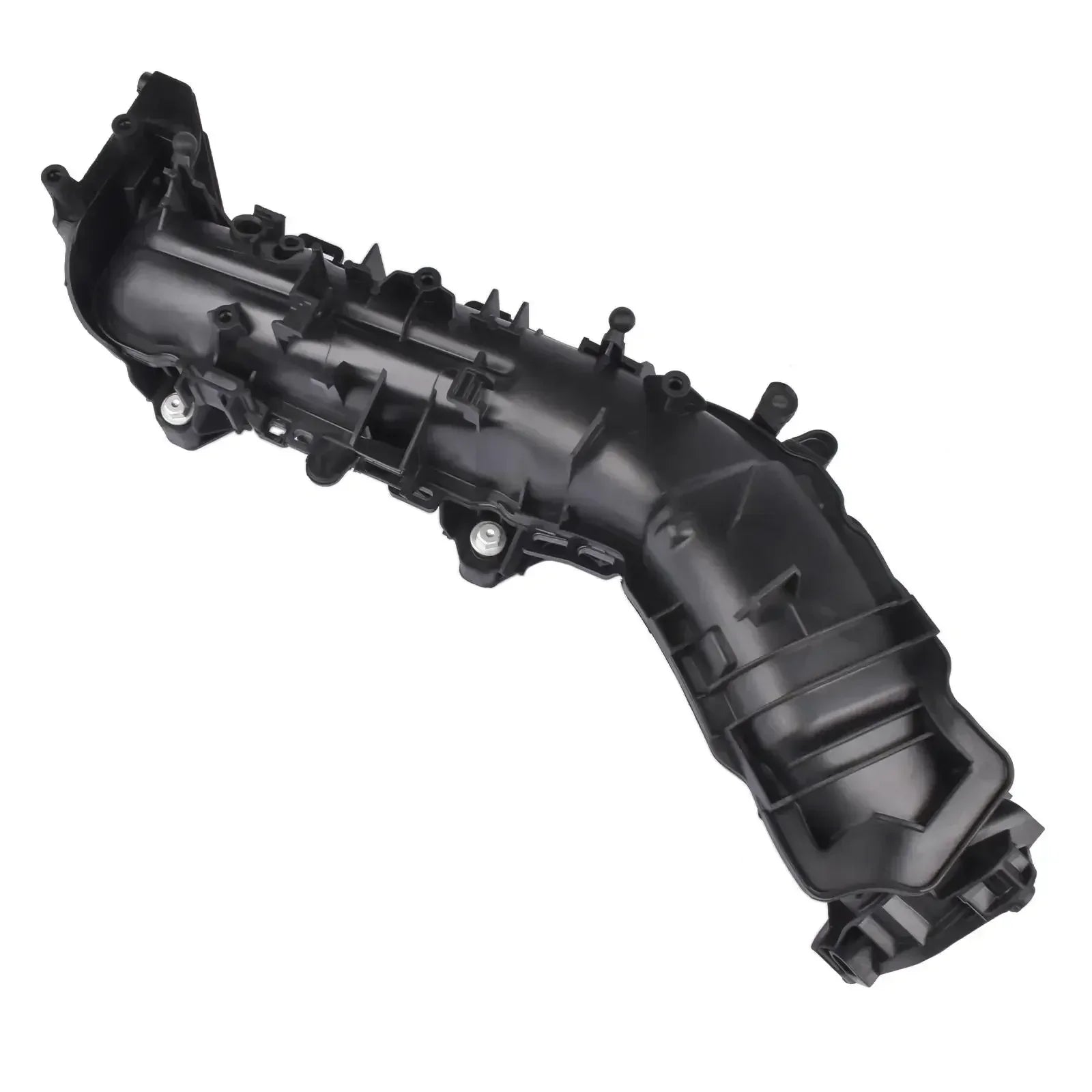 Czarny plastikowy kolektor dolotowy ap03 z żebrowaniem do bmw serii 2 f45 f46 x1 active tourer 2014 2023