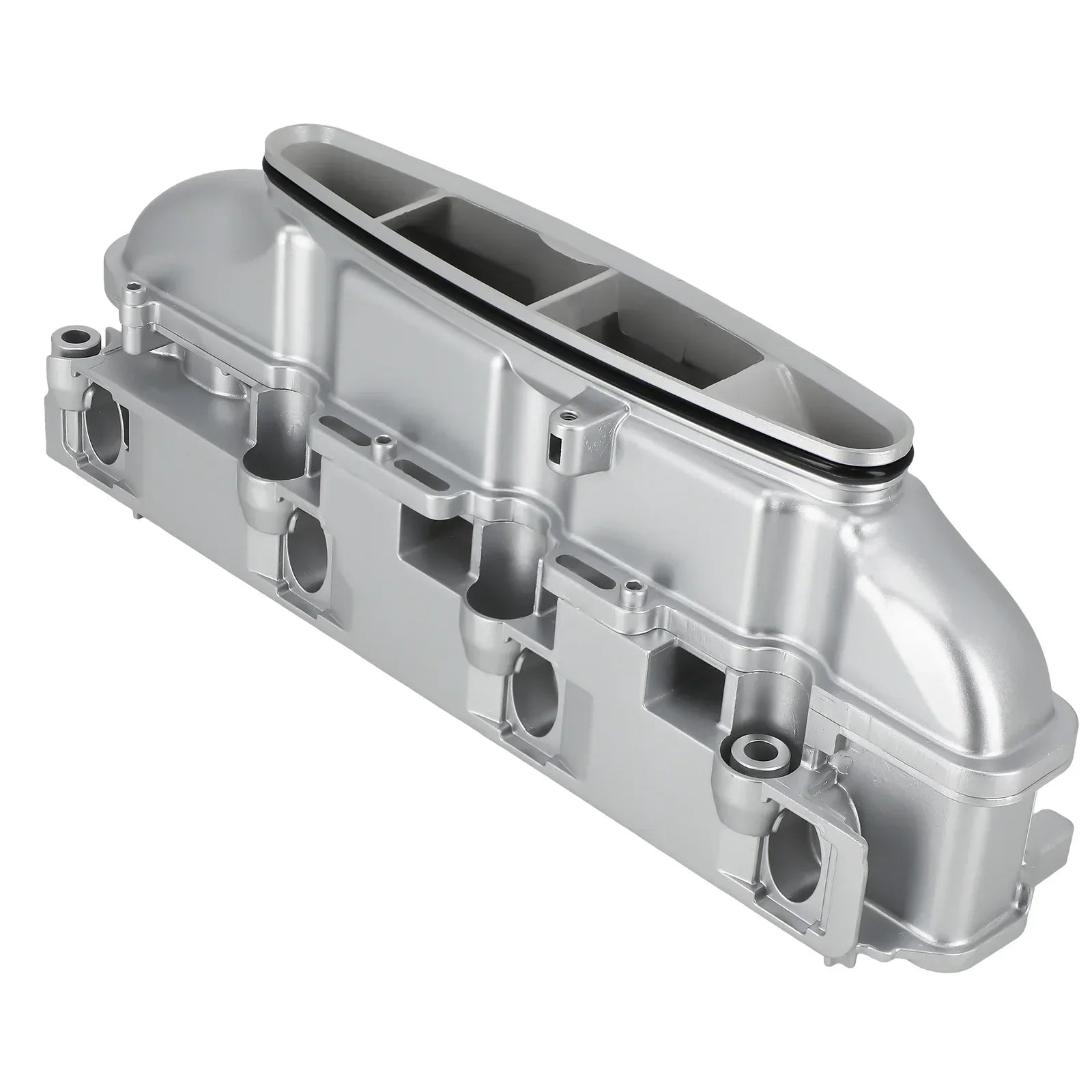 Srebrny metaliczny pokryw zaworu silnika z wykończeniem machined dla mercedes benz sprinter bus 906 3,5 t 06-09