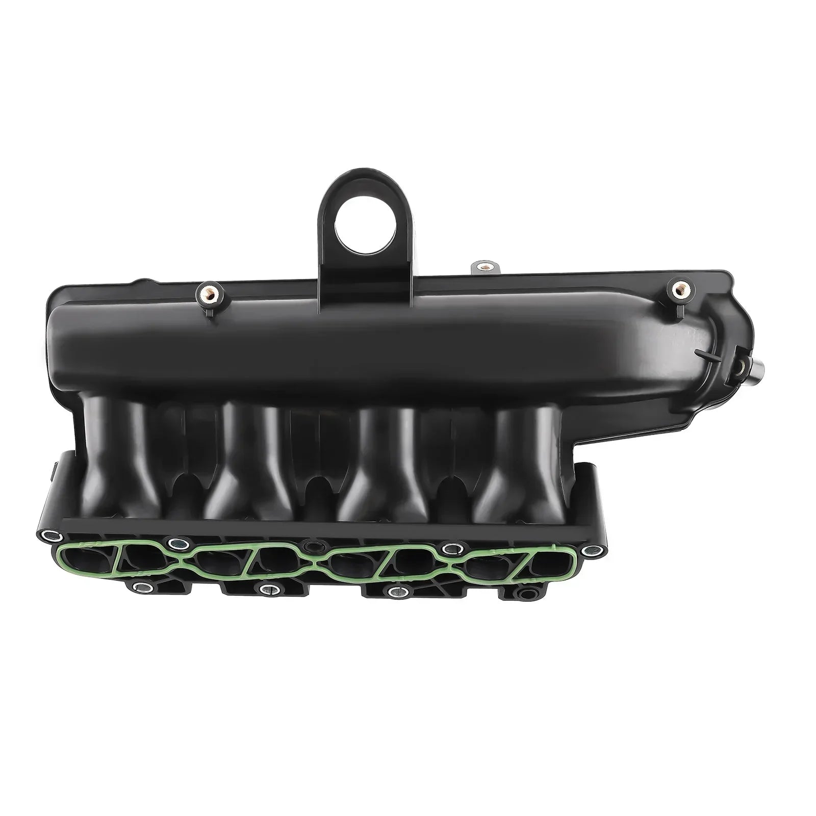 Czarny plastikowy kolektor dolotowy z zieloną gumową uszczelką do mpv for vauxhall combo corsa meriva