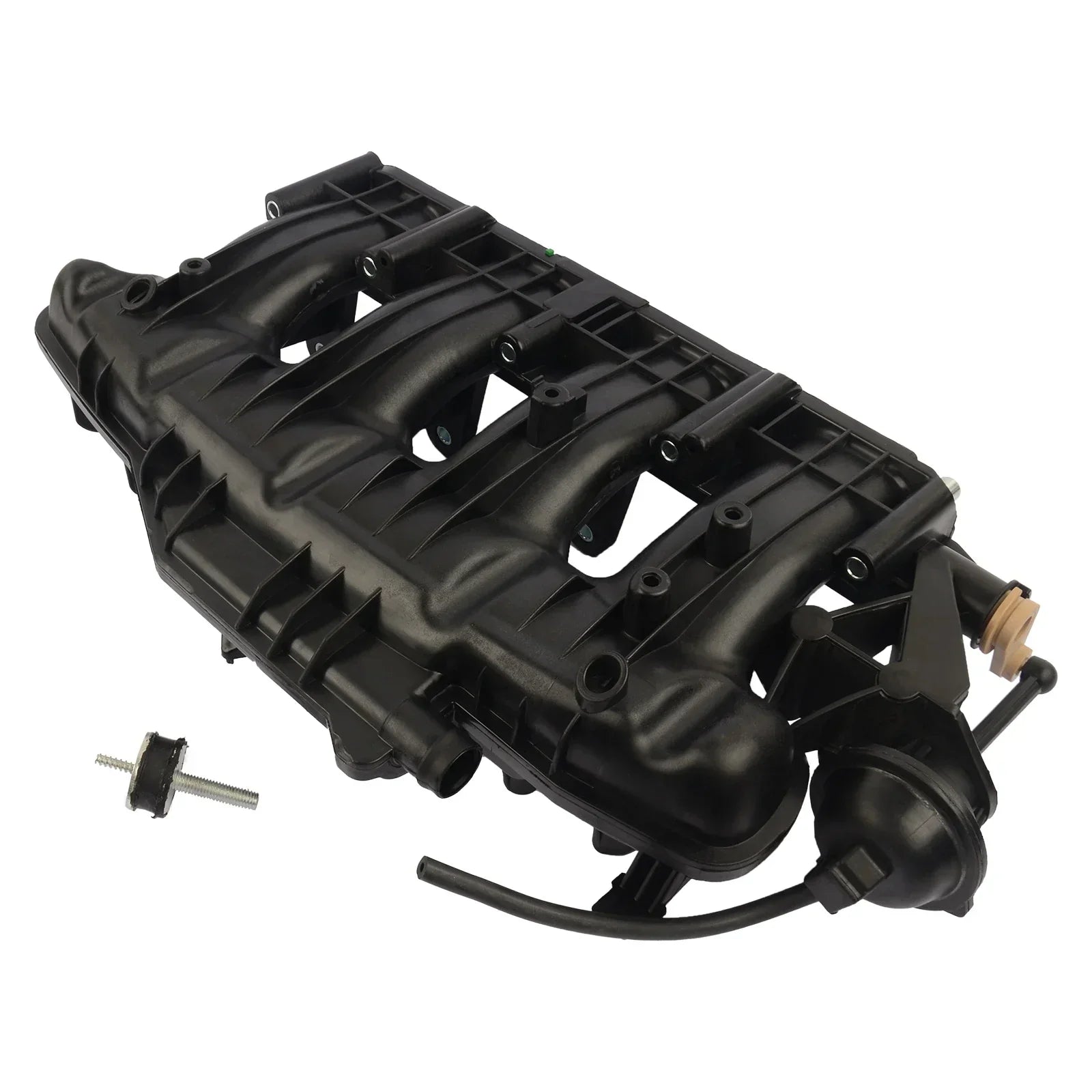 Czarny plastikowy kolektor ssący ap01 z wbudowanymi przewodami do audi a4 b8 06h198211a cab cabb cabd
