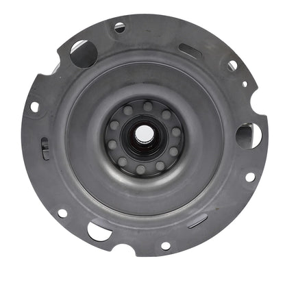 Szary metaliczny flywheel z okrągłym wzorem i otworami na śruby do audi a4 avant 8t3 8f7 8ta cjcb csub