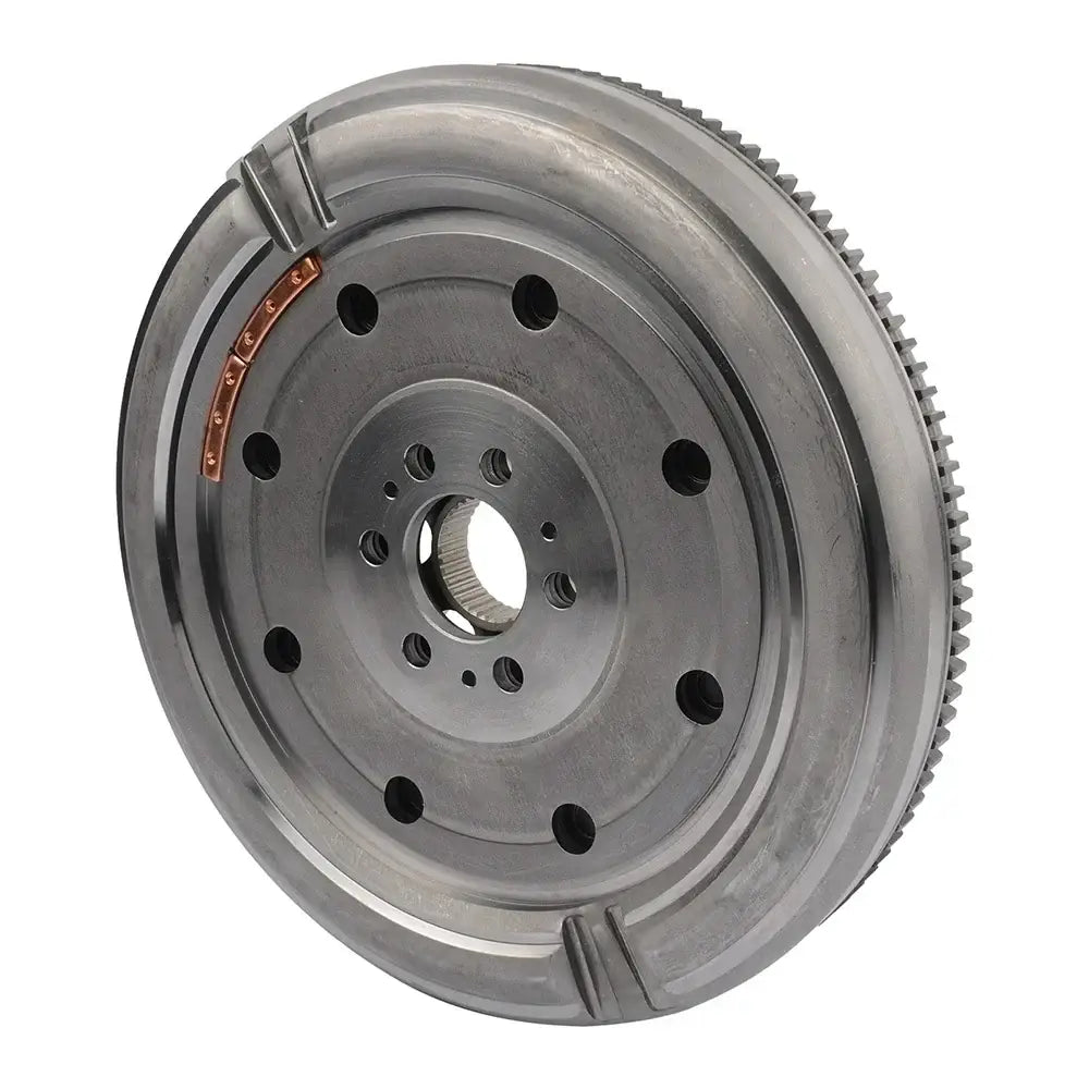 Srebrny metaliczny koło zamachowe zębatkowe z otworami montażowymi ap01 do vw jetta beetle 03g105266be 03g105266cg dmf092