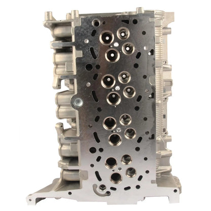 Srebrna aluminiowa głowica cylindryczna bk3q6c032ad do ford ranger 2.2 dci z wieloma otworami zaworowymi i dokładnymi powierzchniami