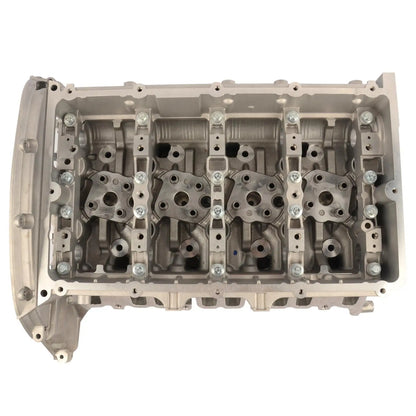 Szara metaliczna głowica cylindryczna bk3q6c032ad do ford ranger 2.2 dci z czterema głowicami cylindrów i punktami mocowania
