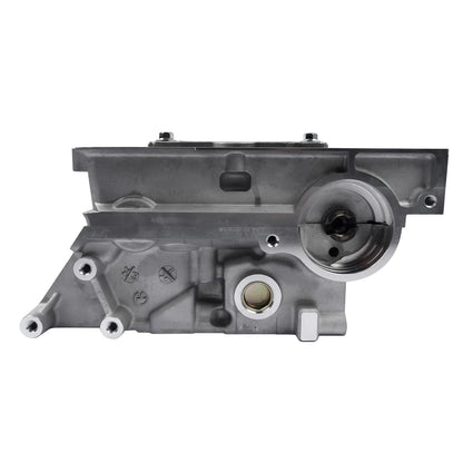 Szary metalowy blok silnika z obrabianymi powierzchniami i otworami na śruby full cylinder head rmfb3q6c032aa oe number