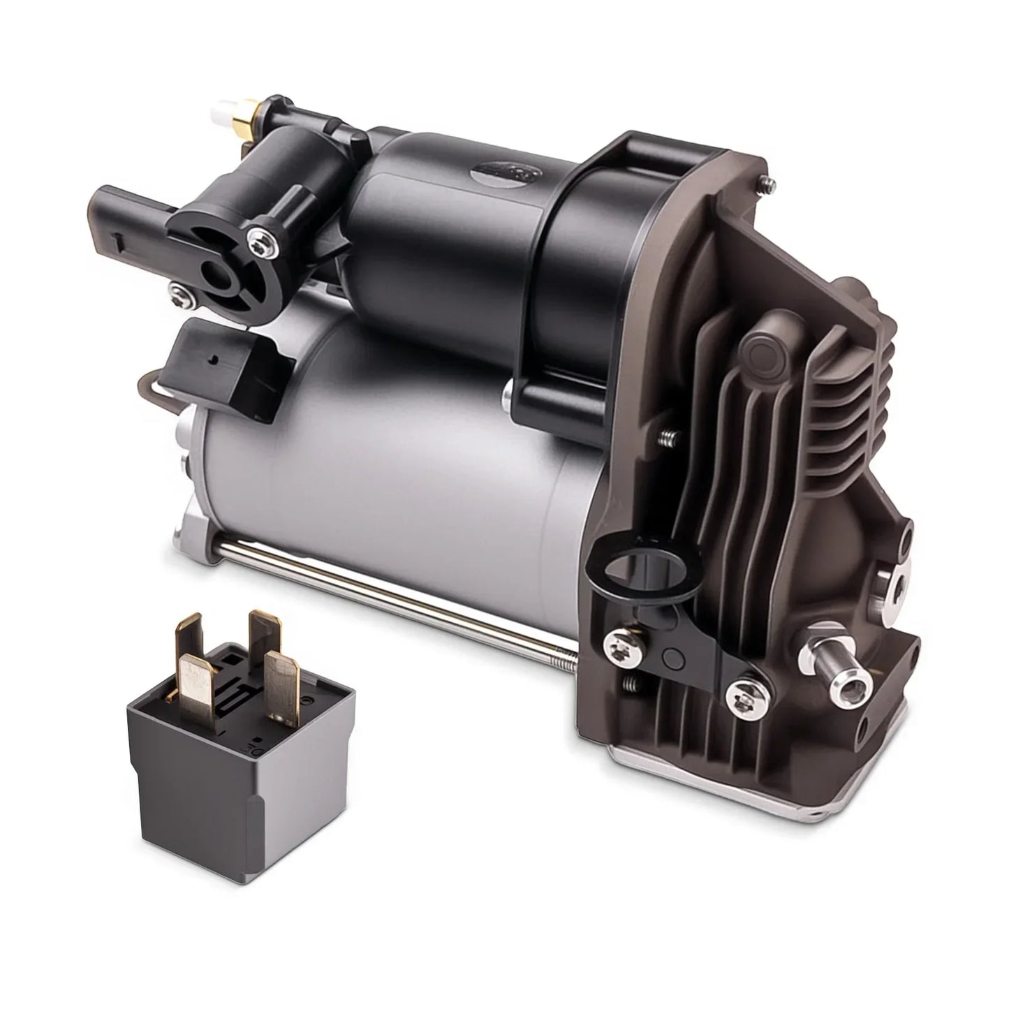 Air Suspension Compressor Pump w/ Relay KIT For Mercedes GL/ML-Class W164 X164