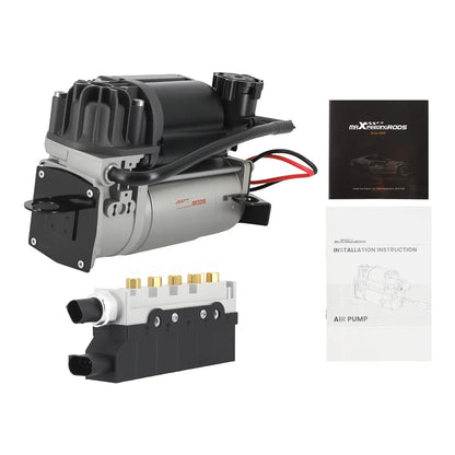 Compresseur de suspension pneumatique Mercedes-Benz avec bloc de vannes W220 E500 S430