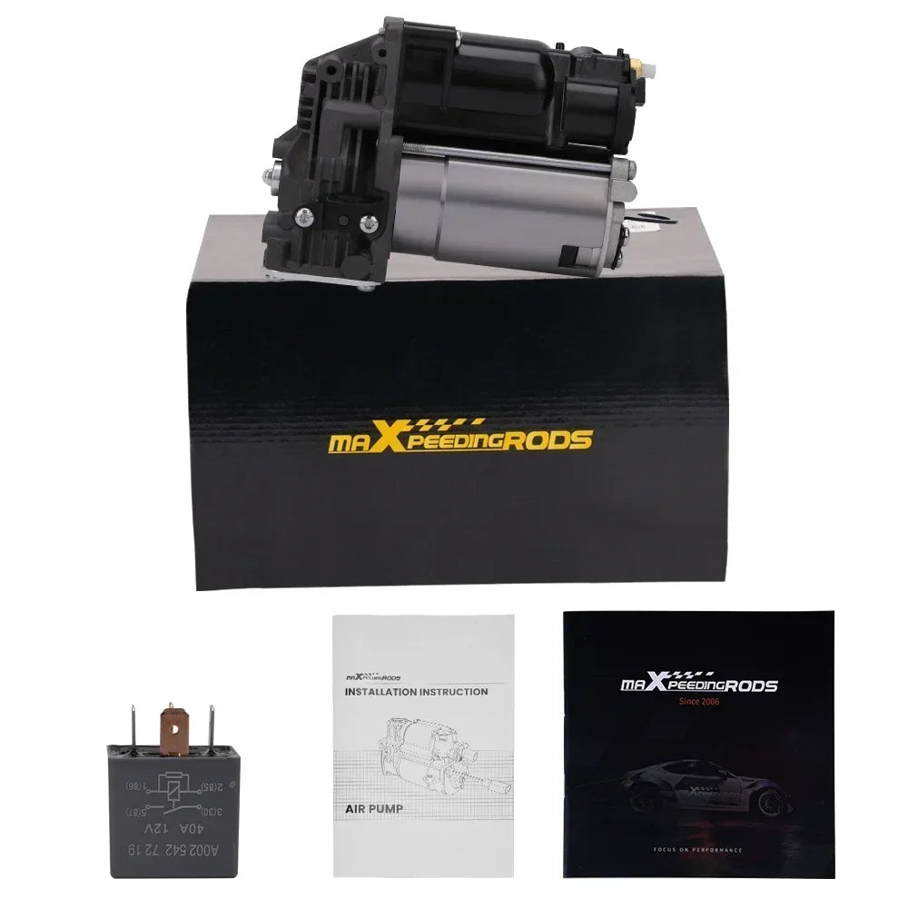 Compressor de suspensão a ar com relé para Mercedes-Benz ML/GL W164 X164