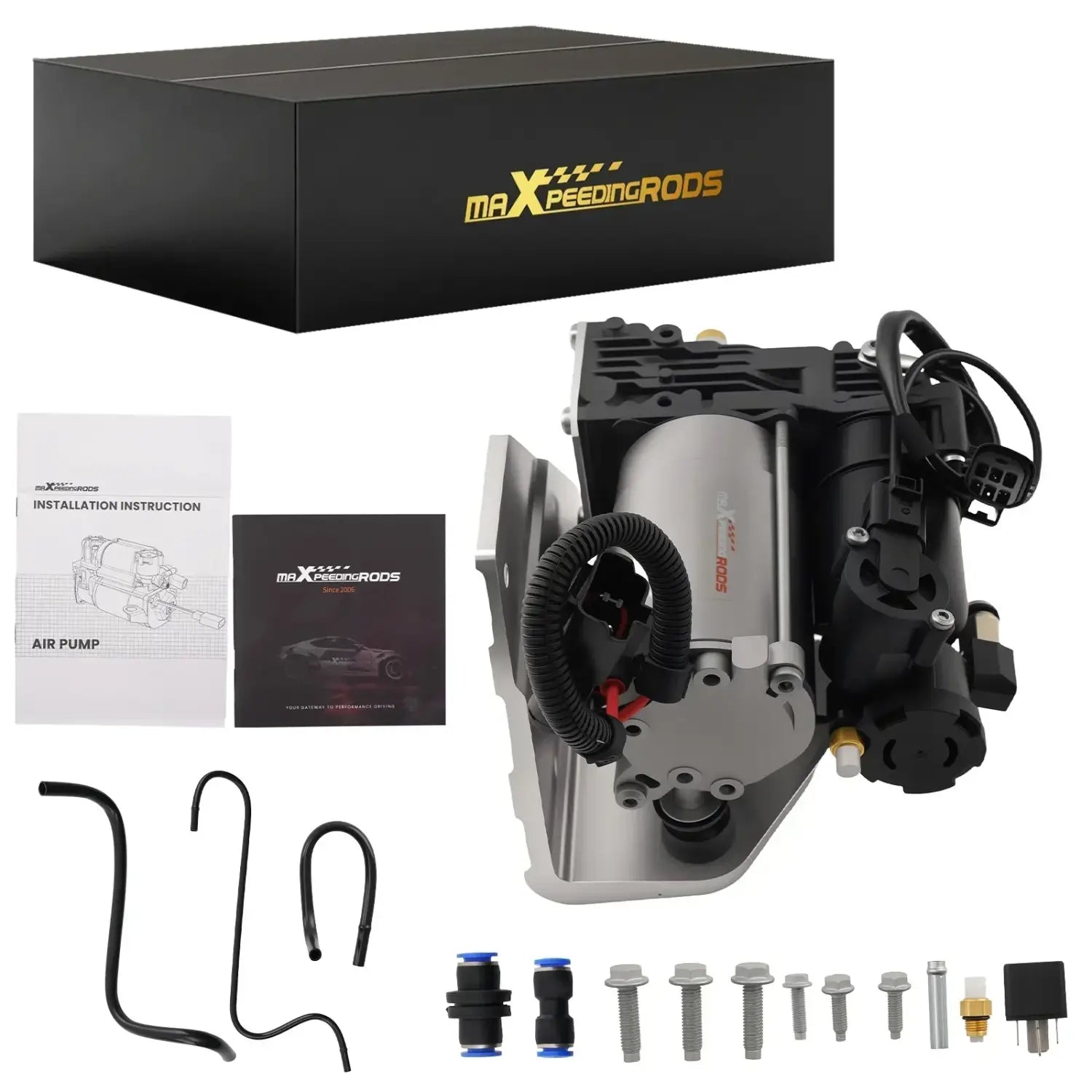 Kompresor zawieszenia pneumatycznego z uchwytem Land Rover Discovery 3/4 L319 – zdjęcie produktu