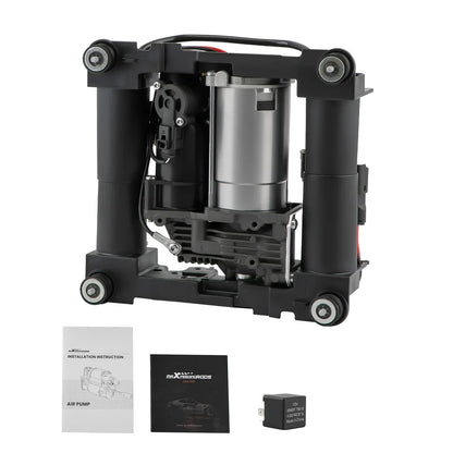 Luftfederkompressor mit Halterung und Relais für Range Rover L322 2002–2012
