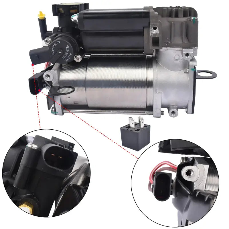 Kompressor Zawieszenia Powietrznego 2113200304 do Mercedes-Benz E-Class W211 S211 W220 C219 A2113200104