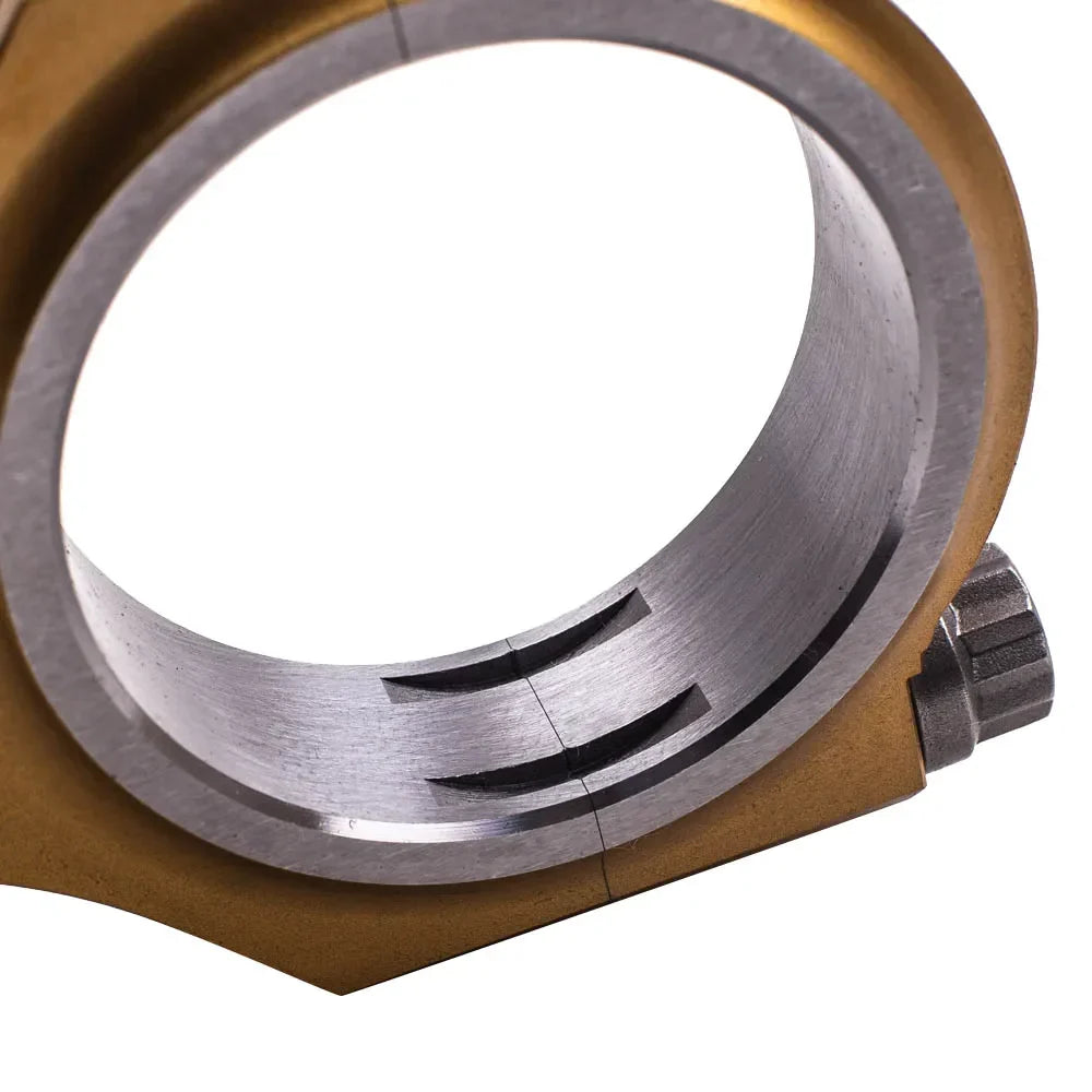 Metalowy pierścień korbowodu chrom moly z sześciokątnym kształtem i regulowanym pokrętłem do e36 e46 m52b28