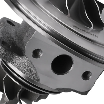 Srebrny metaliczny korpus turbosprężarki m57d30 z obróbką maszynową do bmw 335d 535d 635d diesel m57d30