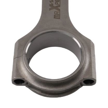 Szare metaliczne kute korbowody h beam 4340 do fiata 500 starego modelu z grawerem ma xperience