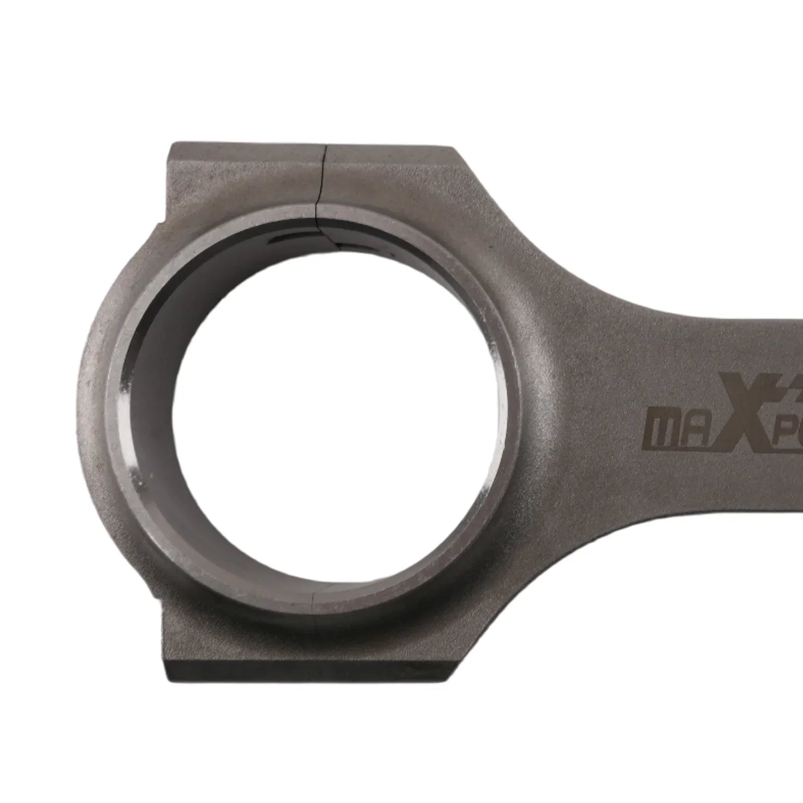 Szare kute korbowody h-beam z metalu 4340 do fiata 500 starego modelu 130 mm z grawerowanym logo